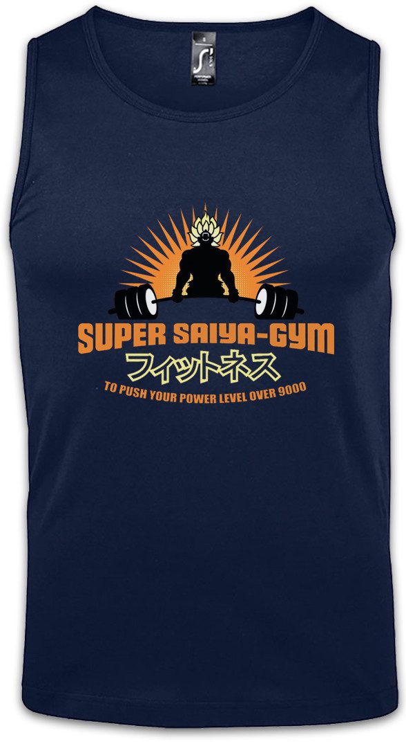 Tanktop Super Saiya Gym Ärmelloses T-Shirt Super Saiya Gym Vintage Son Dragon