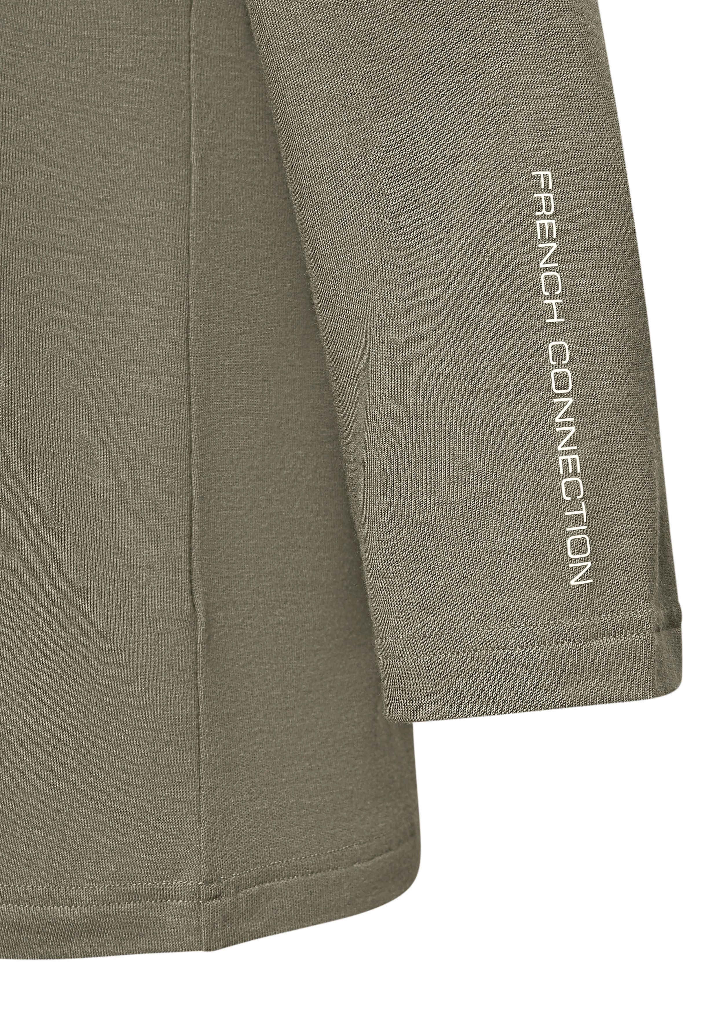 French Connection 3/4-Arm-Shirt Kuschelweiche Viskosemischqualität