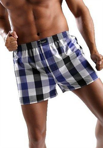 le jogger® Webboxer (Packung, 3-St) farbig kariert günstig online kaufen