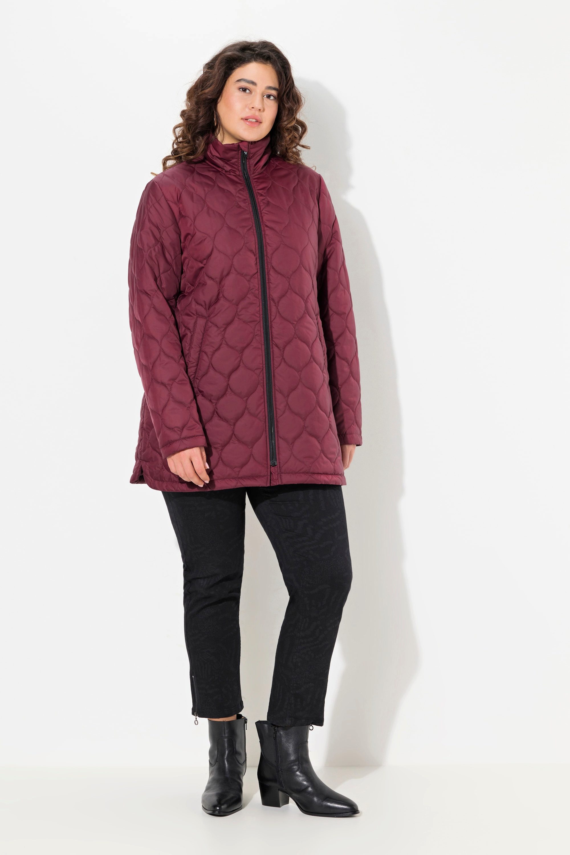 Ulla Popken Steppjacke HYPRAR Steppjacke wasserabweisend günstig online kaufen