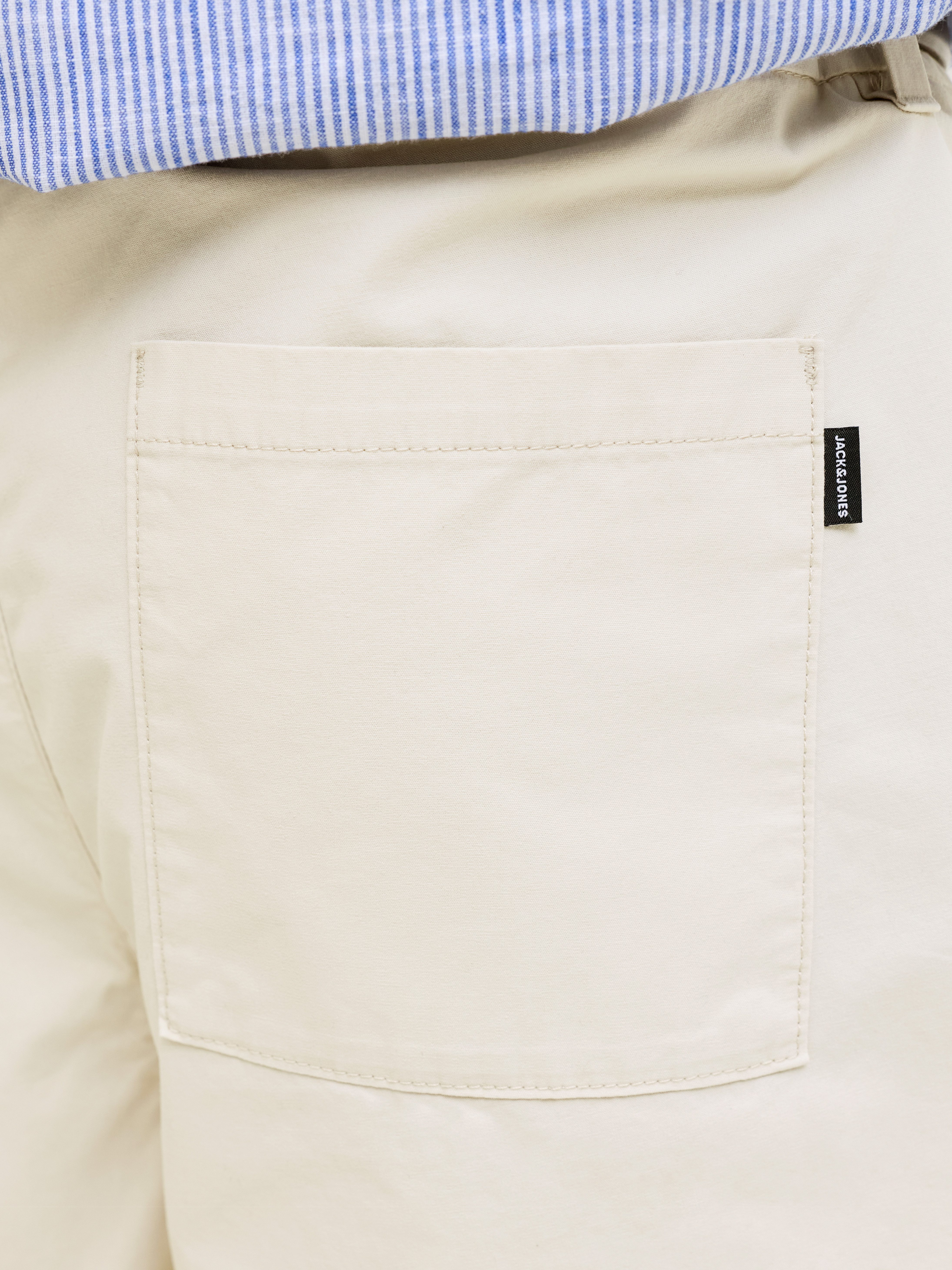Jack & Jones Chinoshorts JPSTKARL DREW CHINO SHORTS MID Baumwolle, locker geschnitten