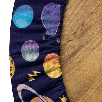 Abakuhaus Tischdecke Rundum-elastische Stofftischdecke, Kosmos Weltraum Und Stars Theme