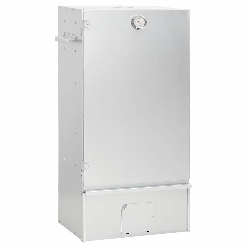 vidaXL Grillkamin Räucherofen mit Holzspänen 44,5x29x83 cm Verzinkter Stahl