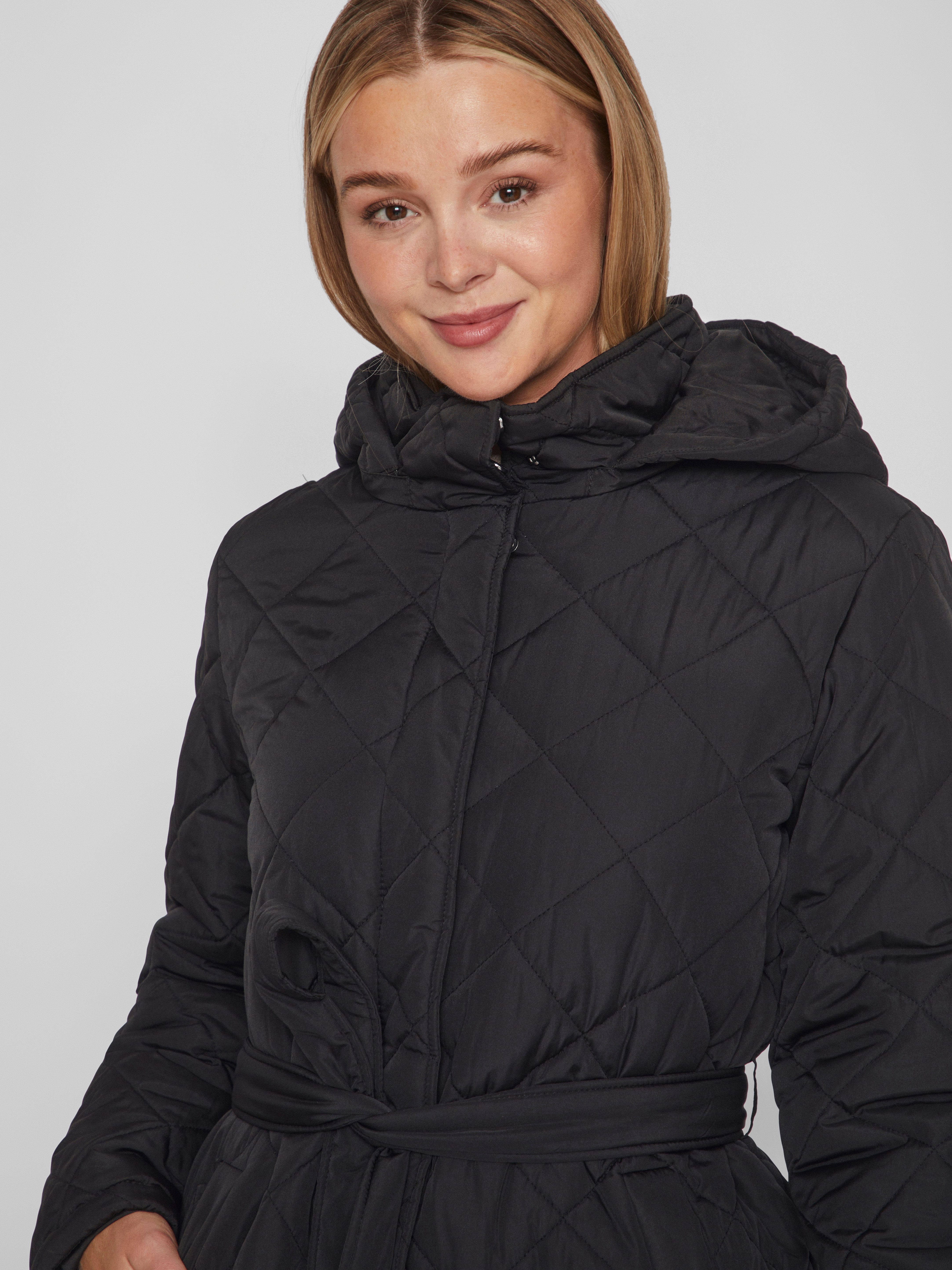 Vila Fellimitatmantel VIKANTE QUILTED L/S COAT günstig online kaufen