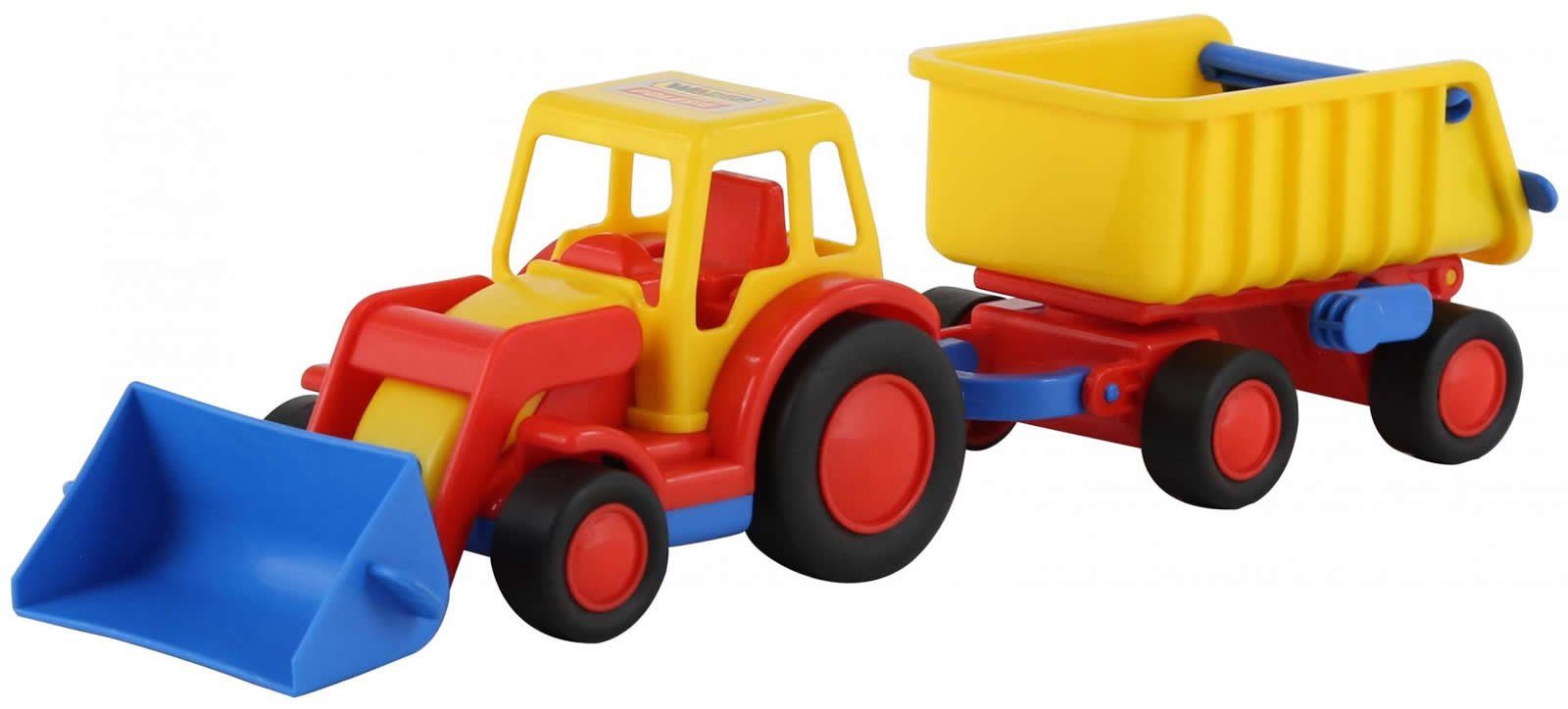 WADER QUALITY TOYS Spielzeug-Traktor Basics Traktor günstig online kaufen