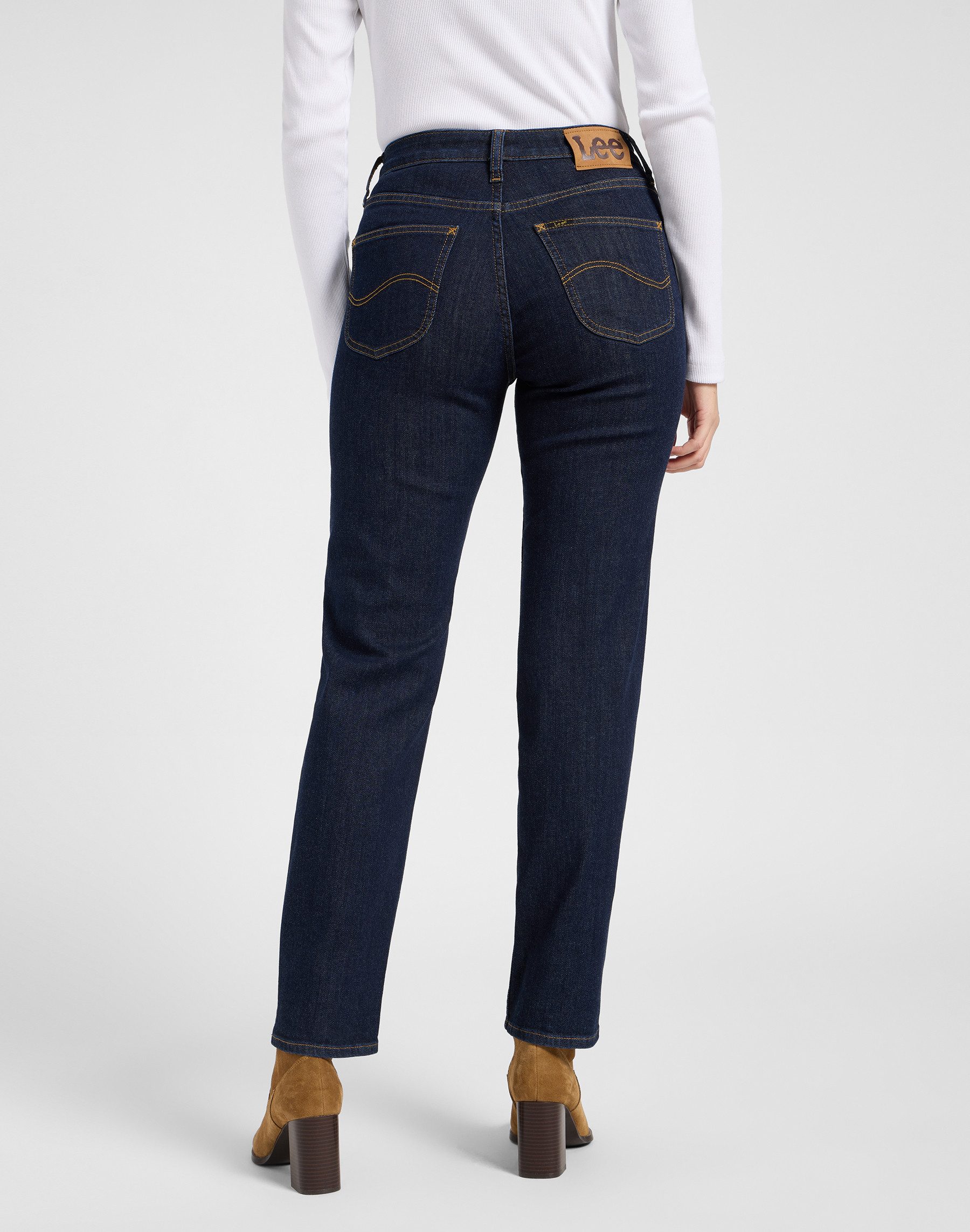 Lee® 5-Pocket-Jeans LEE-CAROL hohe Leibhöhe günstig online kaufen