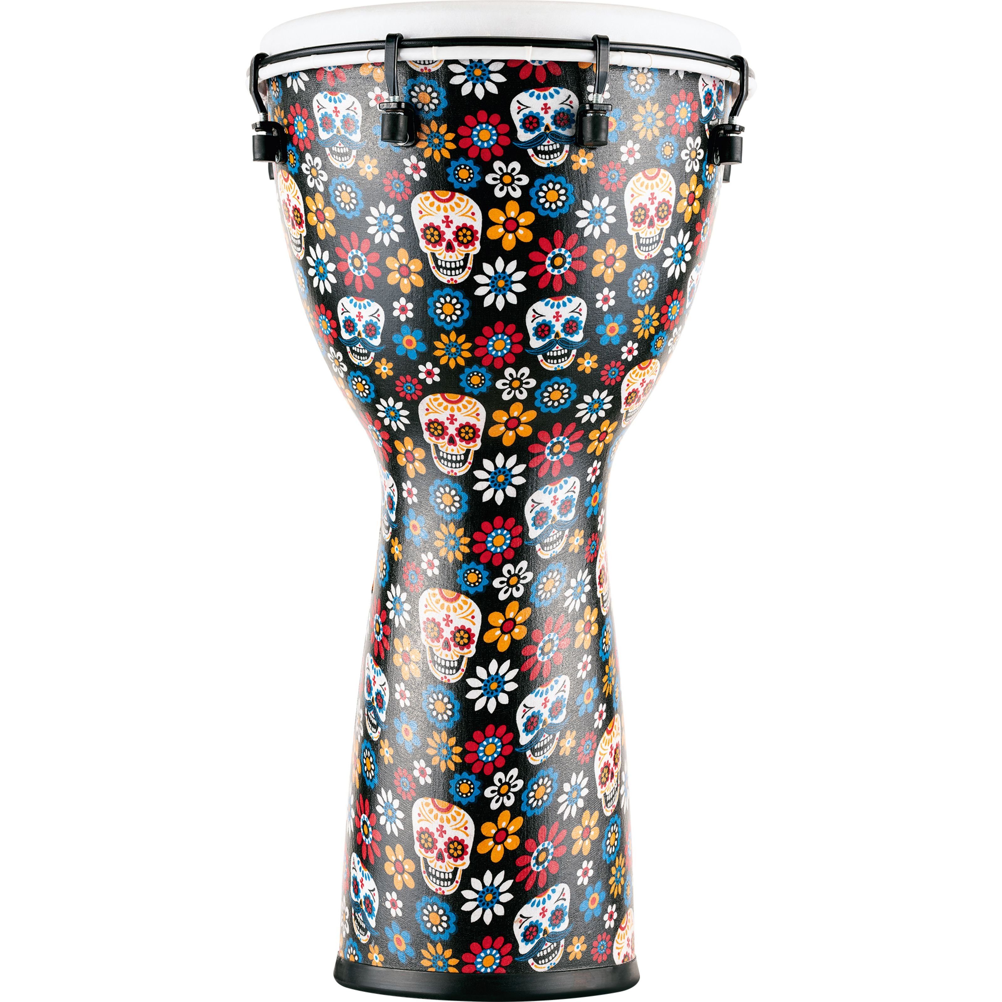 Meinl Percussion Djemben, Percussion, Djemben, ADJ12-DA Alpine Series Djembe 12" Day of the Dead - Djembe