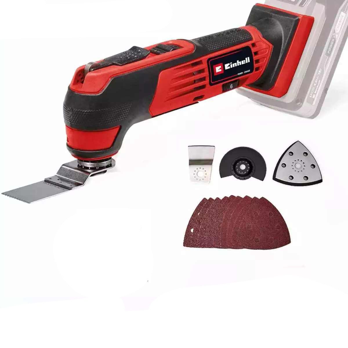 Einhell Akku-Multifunktionswerkzeug Einhell Multifunktionswerkzeug TE-MG 18/1 Li 18V ohne Akku / Ladegerät