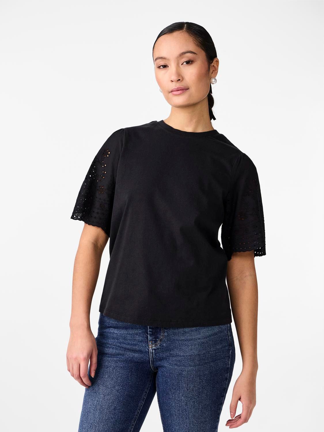 Y.A.S Kurzarmshirt YASLEX SS TOP W. günstig online kaufen