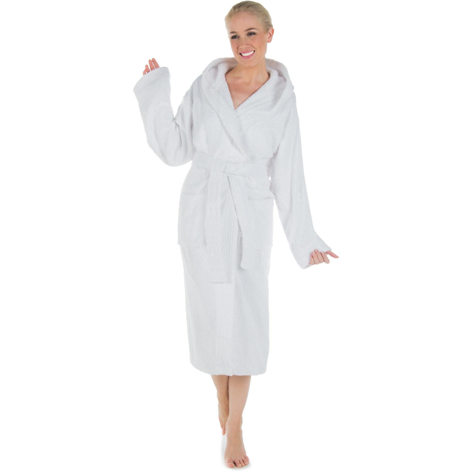 CelinaTex Bademantel Saunamantel Frottee Kapuze Damen günstig online kaufen