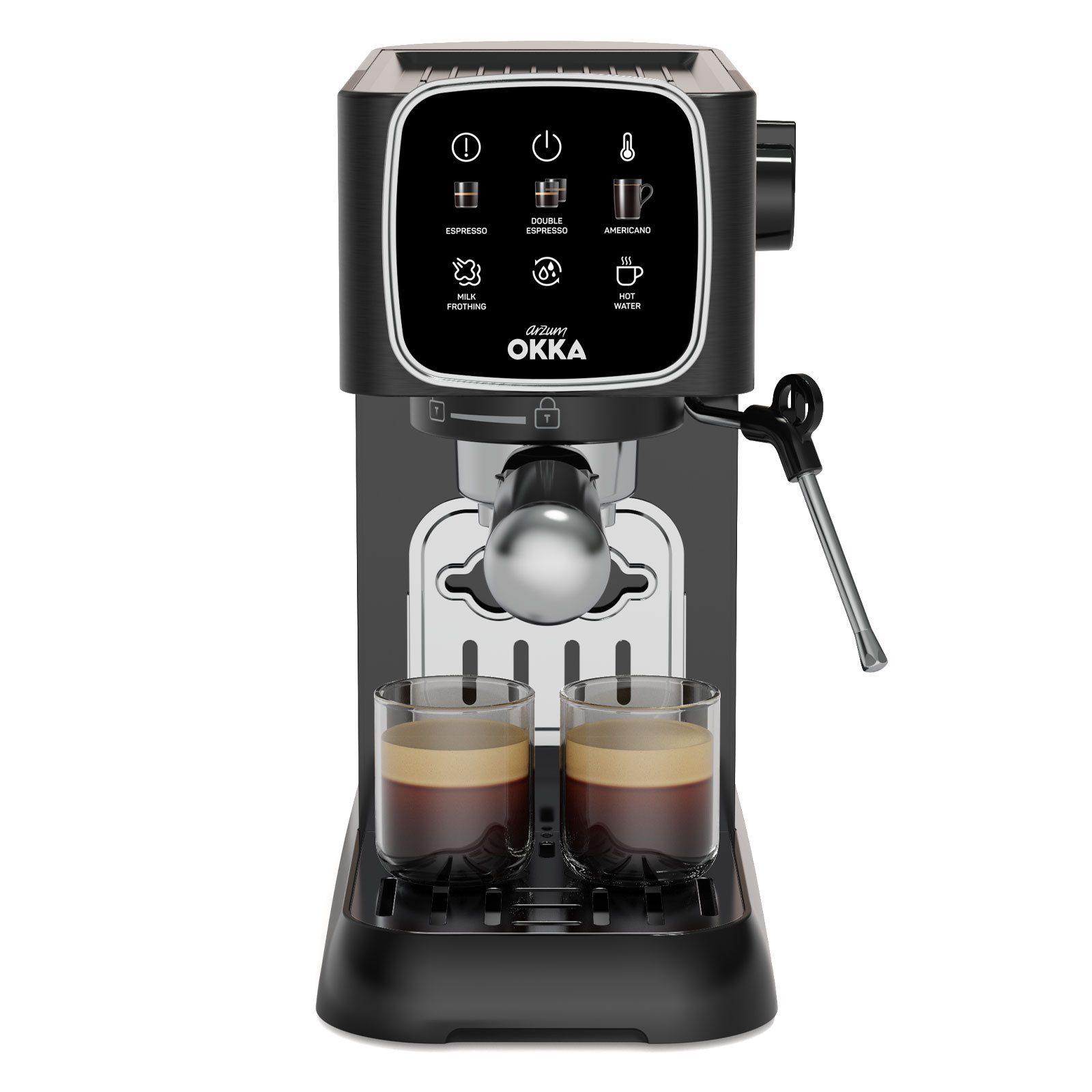 Arzum Filterkaffeemaschine OK0034-0500, 19 Bar Pumpe