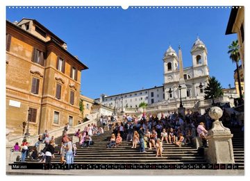 CALVENDO Wandkalender Rom - Die Ewige Stadt (Premium, hochwertiger DIN A2 Wandkalender 2023, Kunstdruck in Hochglanz)