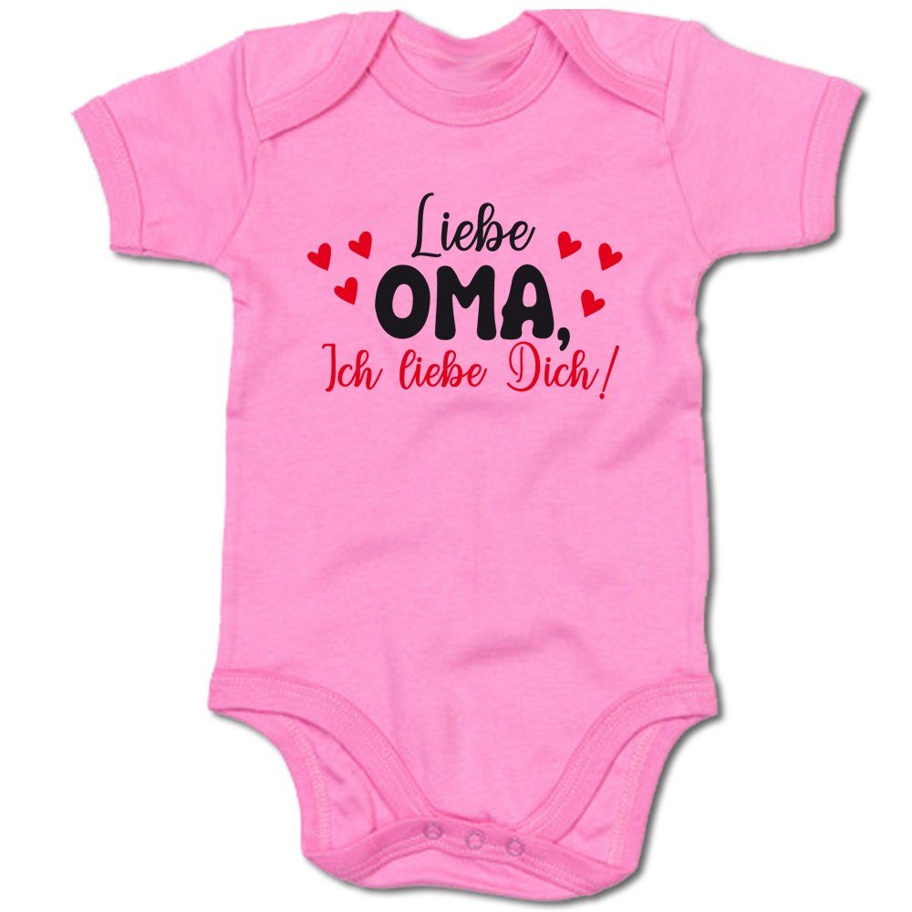 Kurzarmbody Liebe Oma, ich liebe Dich!