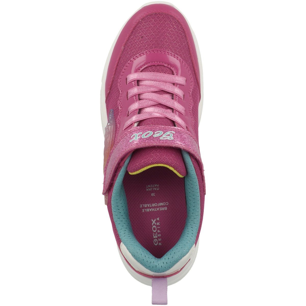 Geox J Aril D pink Sneaker G. Mädchen