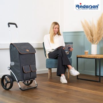 Andersen Einkaufsshopper Royal Shopper mit Tasche Ipek MO in Salbei oder Schwarz