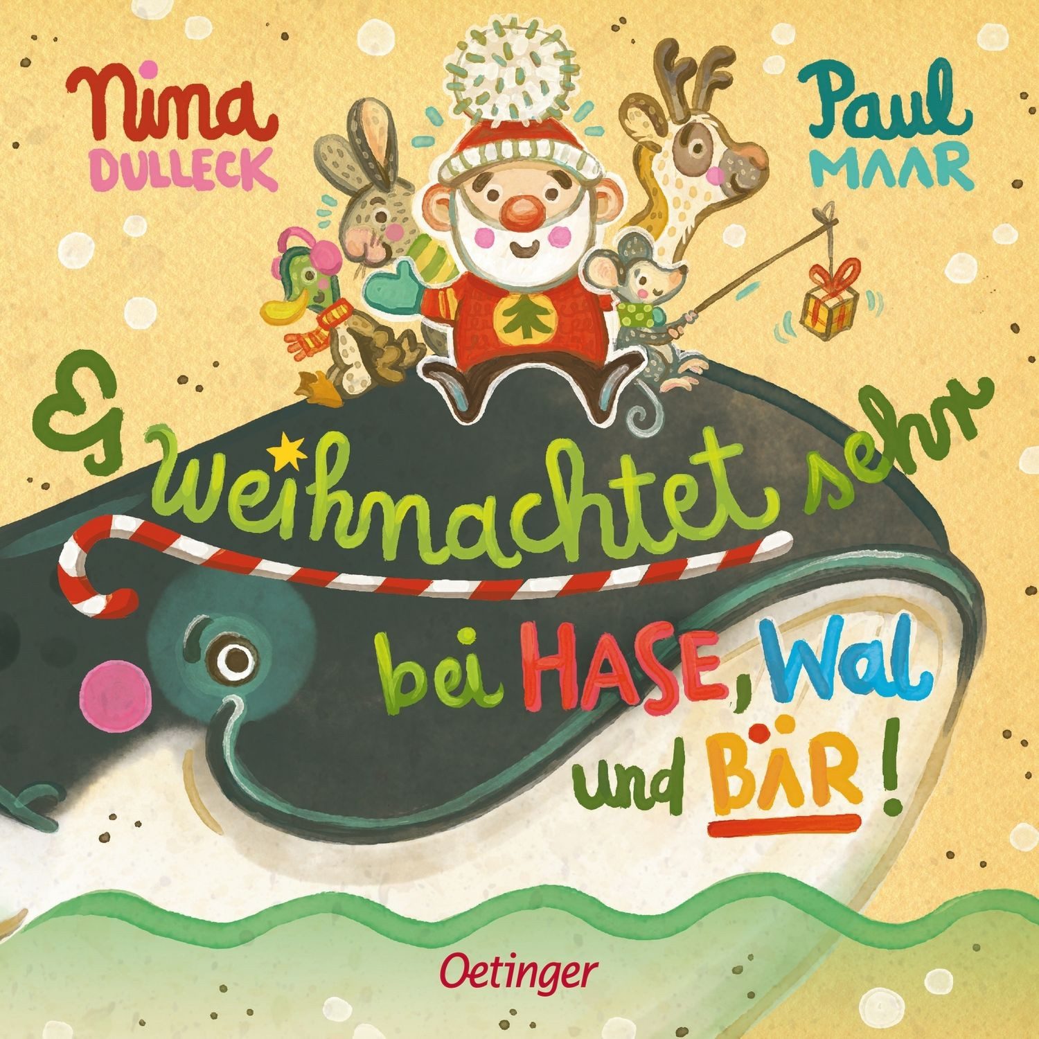 Es weihnachtet sehr bei Hase, Wal und Bär! / Paul Maar