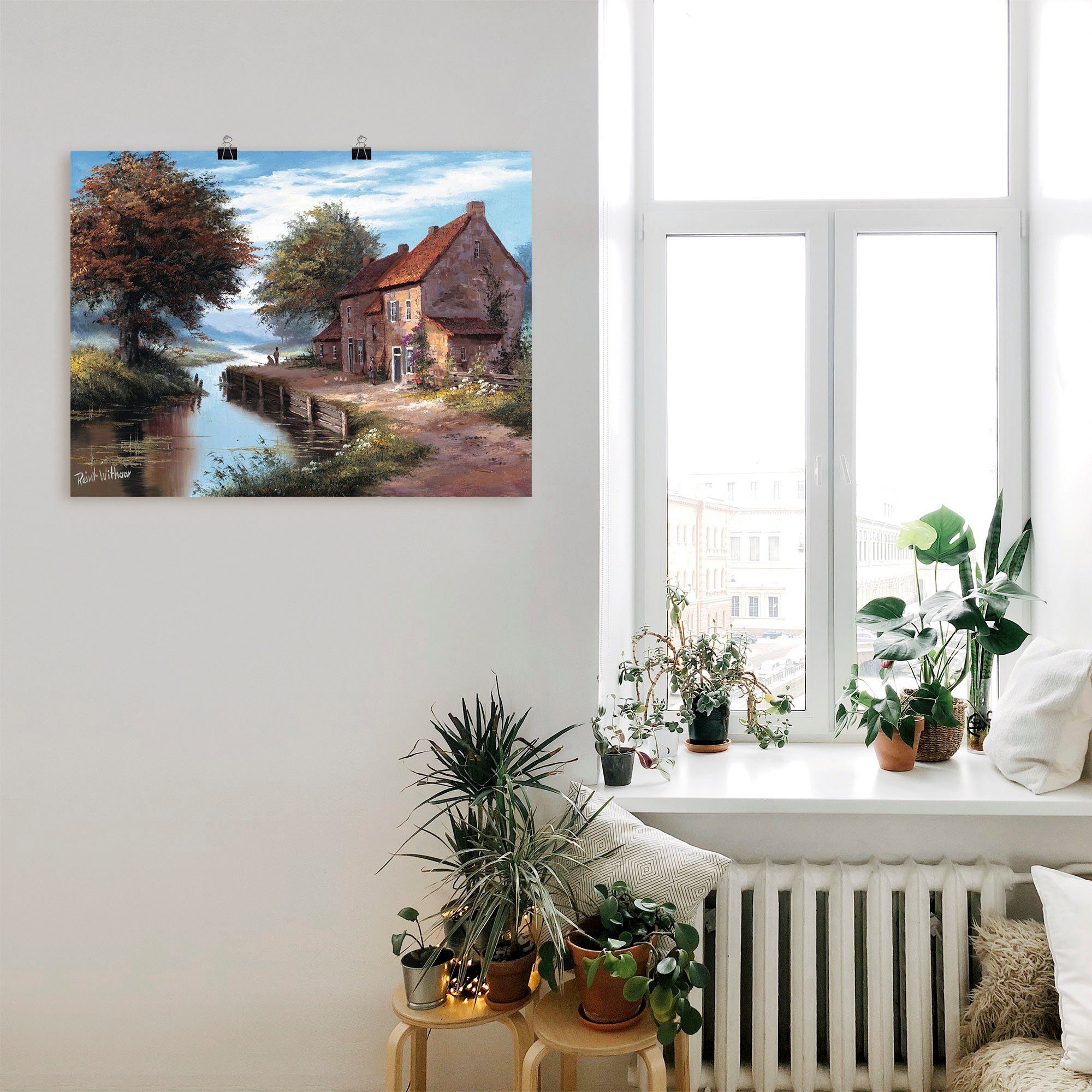 Artland Wandbild Früher Morgen, Gewässer (1 günstig online kaufen