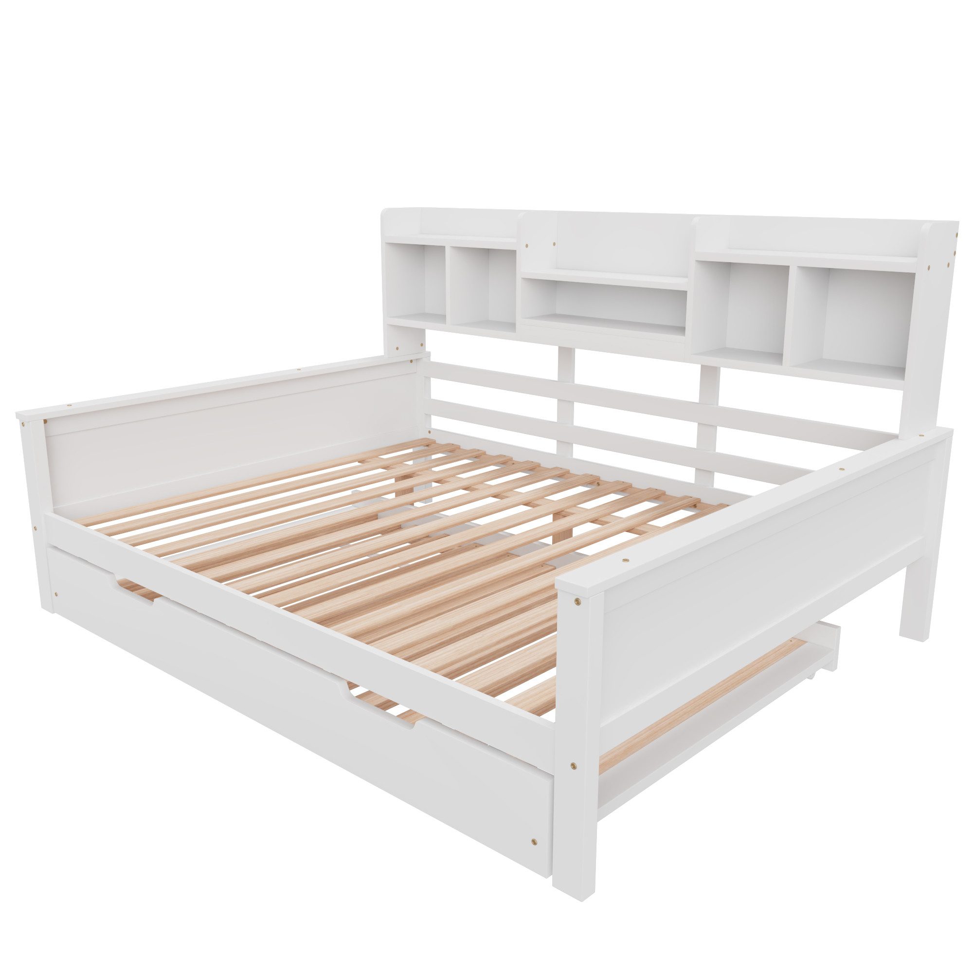 STILVORA Schlafsofa 140×200 Jugendbett mit Stauraum & Lattenrost,Bettgestel günstig online kaufen
