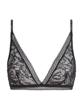 Tommy Hilfiger Underwear Triangel-BH TRIANGLE BRA (EXT SIZES) mit Logoschriftzügen auf den Trägern