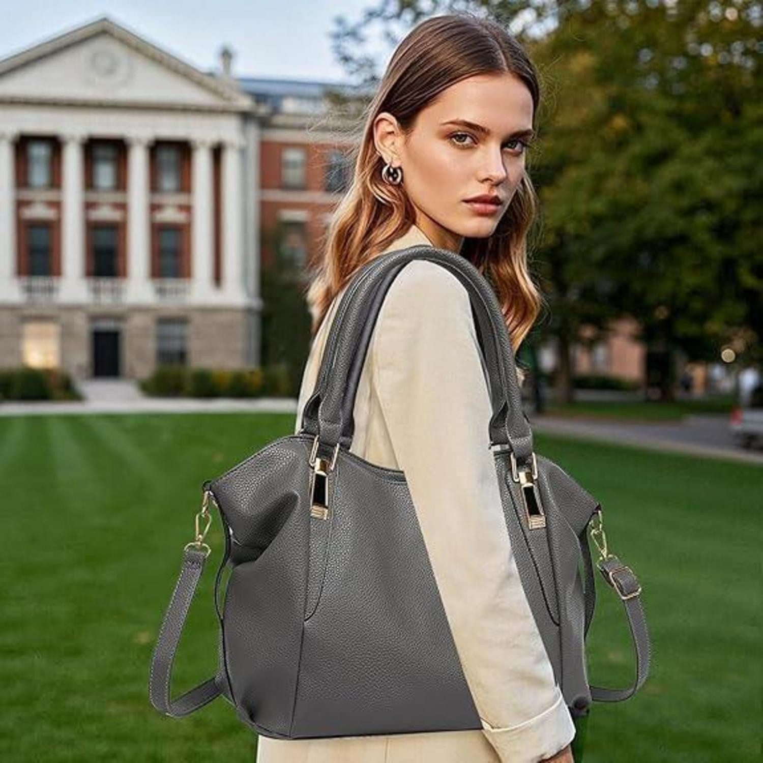 LuxusKollektion Shopper Damen große Shopper Tote Bag Handtasche Reisen Eink günstig online kaufen