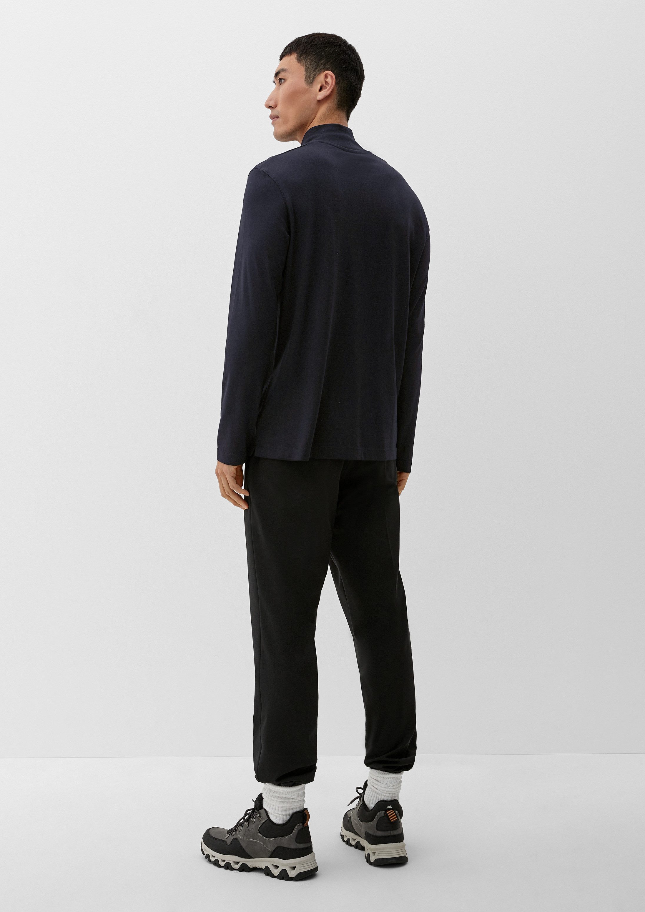 s.Oliver Langarmshirt T-Shirt Longsleeve mit Turtleneck