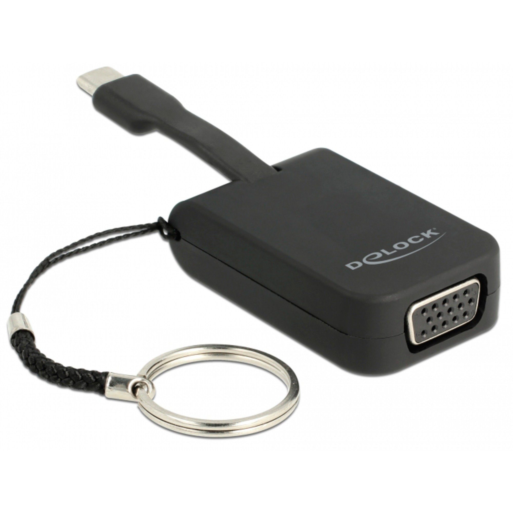 Delock DeLOCK USB Adapter, USB-C Stecker > VGA Buchse, Computer-Kabel