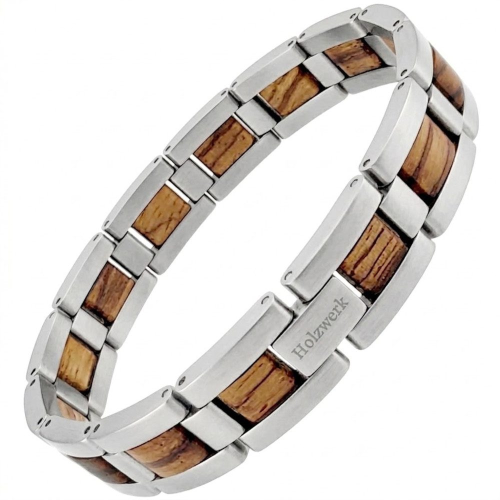 Holzwerk Armband Designer Holz Armband, Armkette Gliederarmband, Holz Unikate inkl. Armbandkürzer, ideal als Geschenk