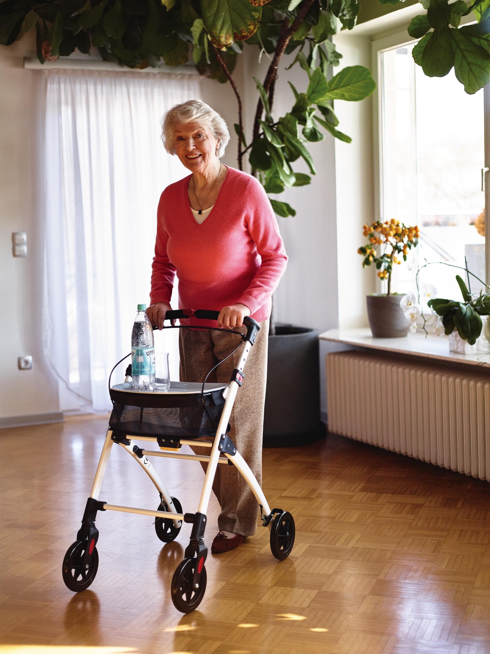 Ridder Rollator Pit weiß