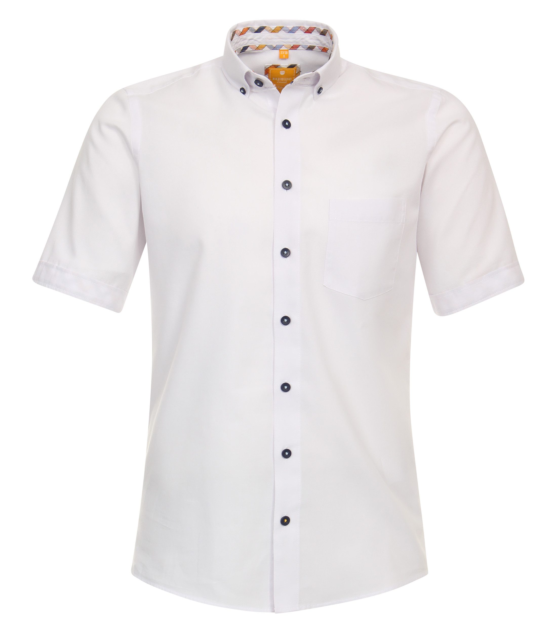 Kurzarmhemd uni Modern Fit