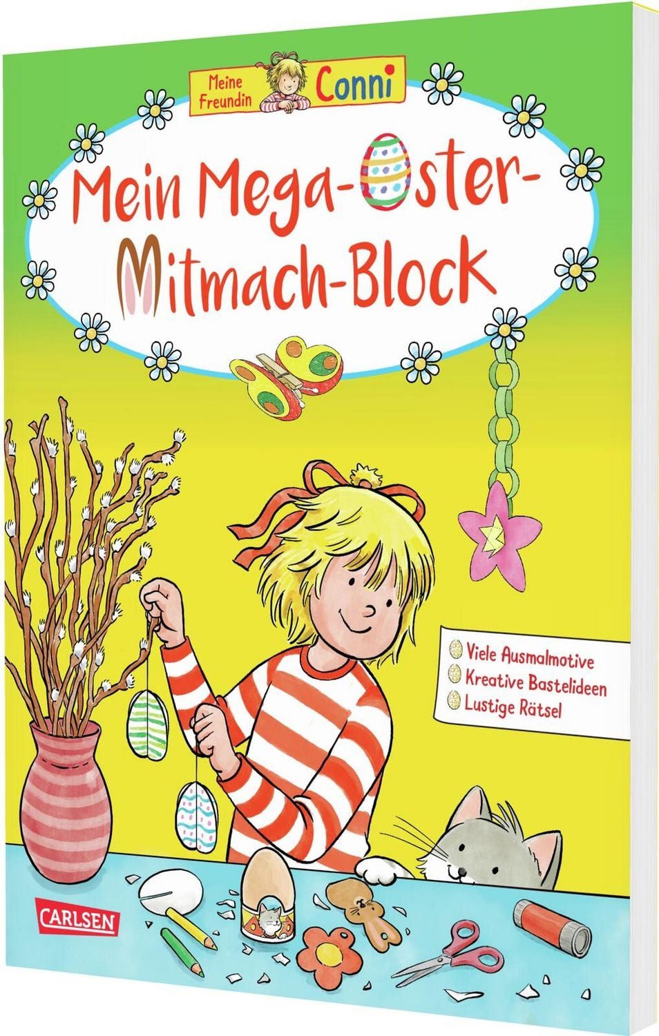 Conni Gelbe Reihe (Beschäftigungsbuch): Mein Mega-Oster-Mitmach-Block / Hanna Sörensen