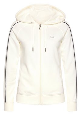 H.I.S Kapuzensweatjacke mit Piping an den Ärmeln, Loungeanzug