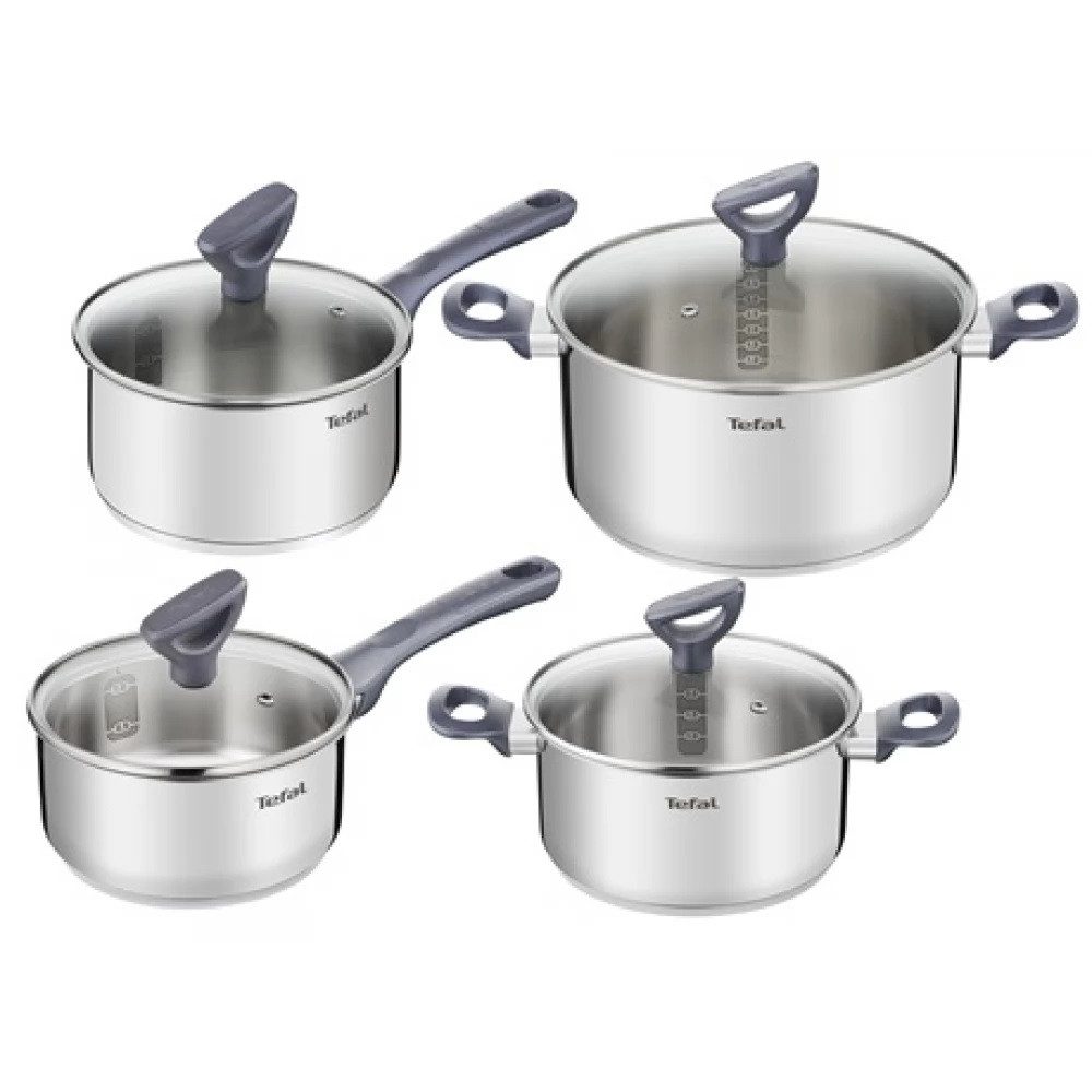 Topf-Set Tefal Daily Cook 8-teiliges Kochgeschirr-Set Topfset