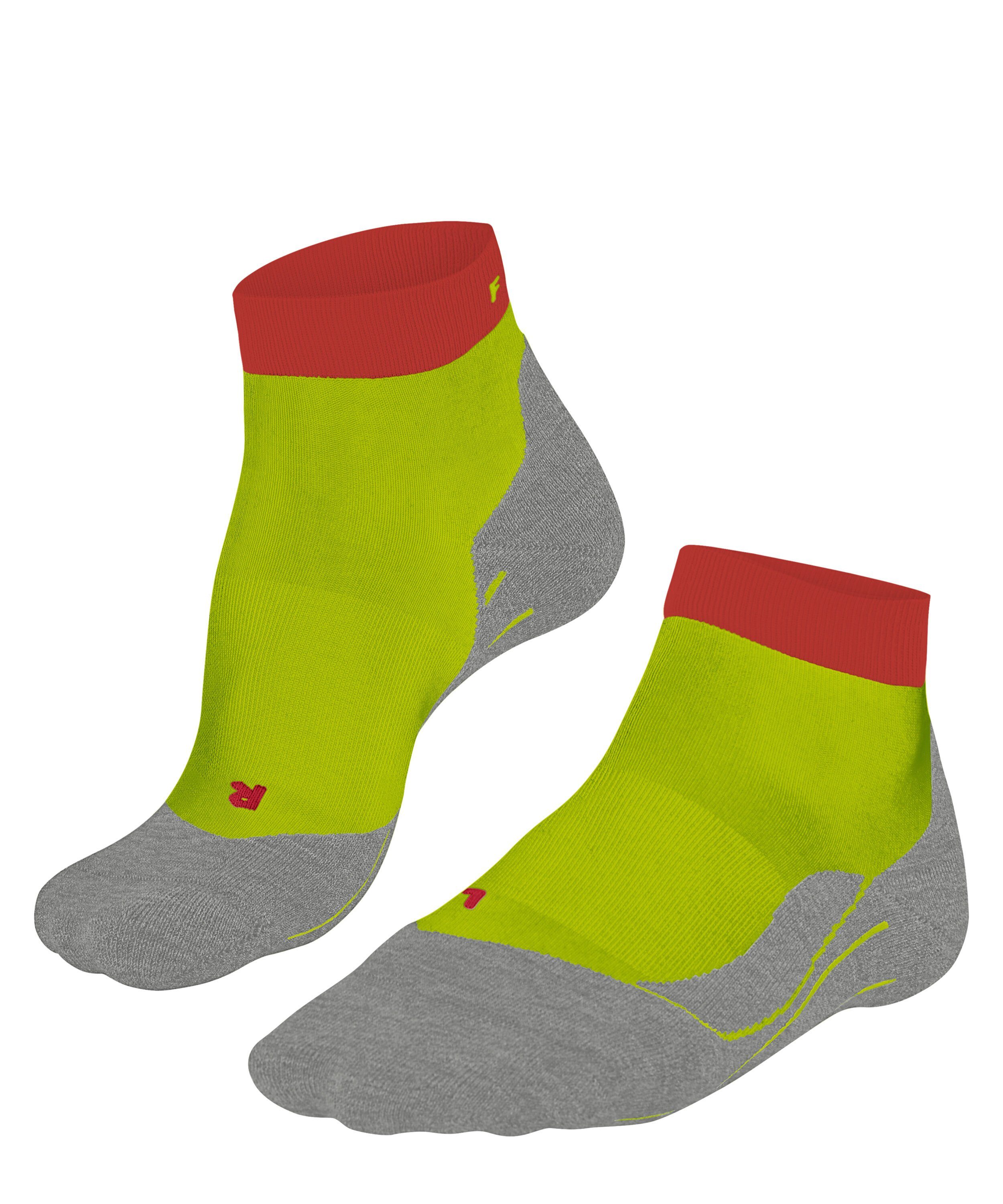 FALKE Laufsocken RU4 Endurance Short (1-Paar) leichte Laufsocke mit mittlerer Polsterung lime (7601)