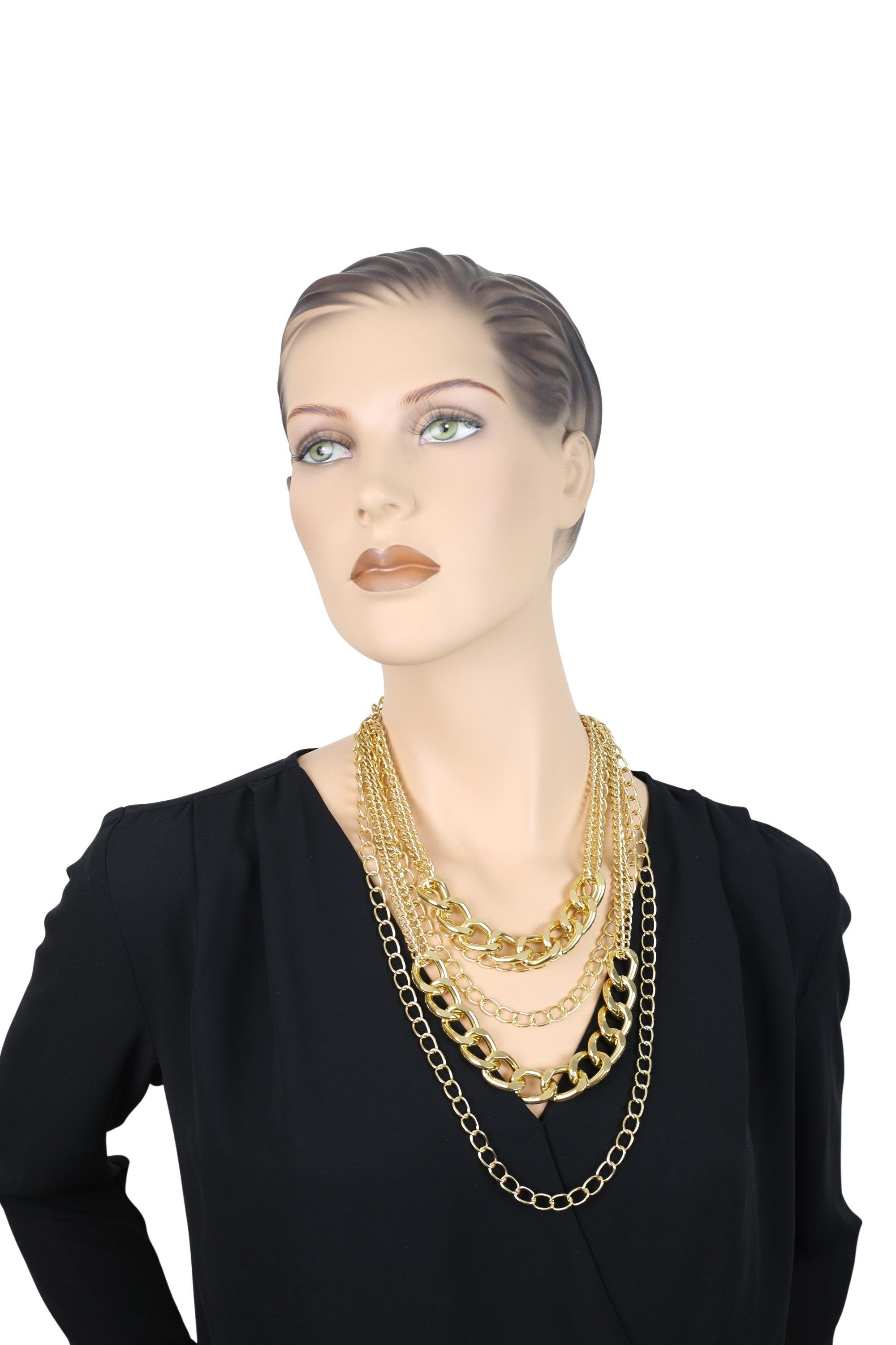 COLLEZIONE ALESSANDRO Kette mit Anhänger Luxe, mehrreihige Gliederkette – Bild 3 von 3