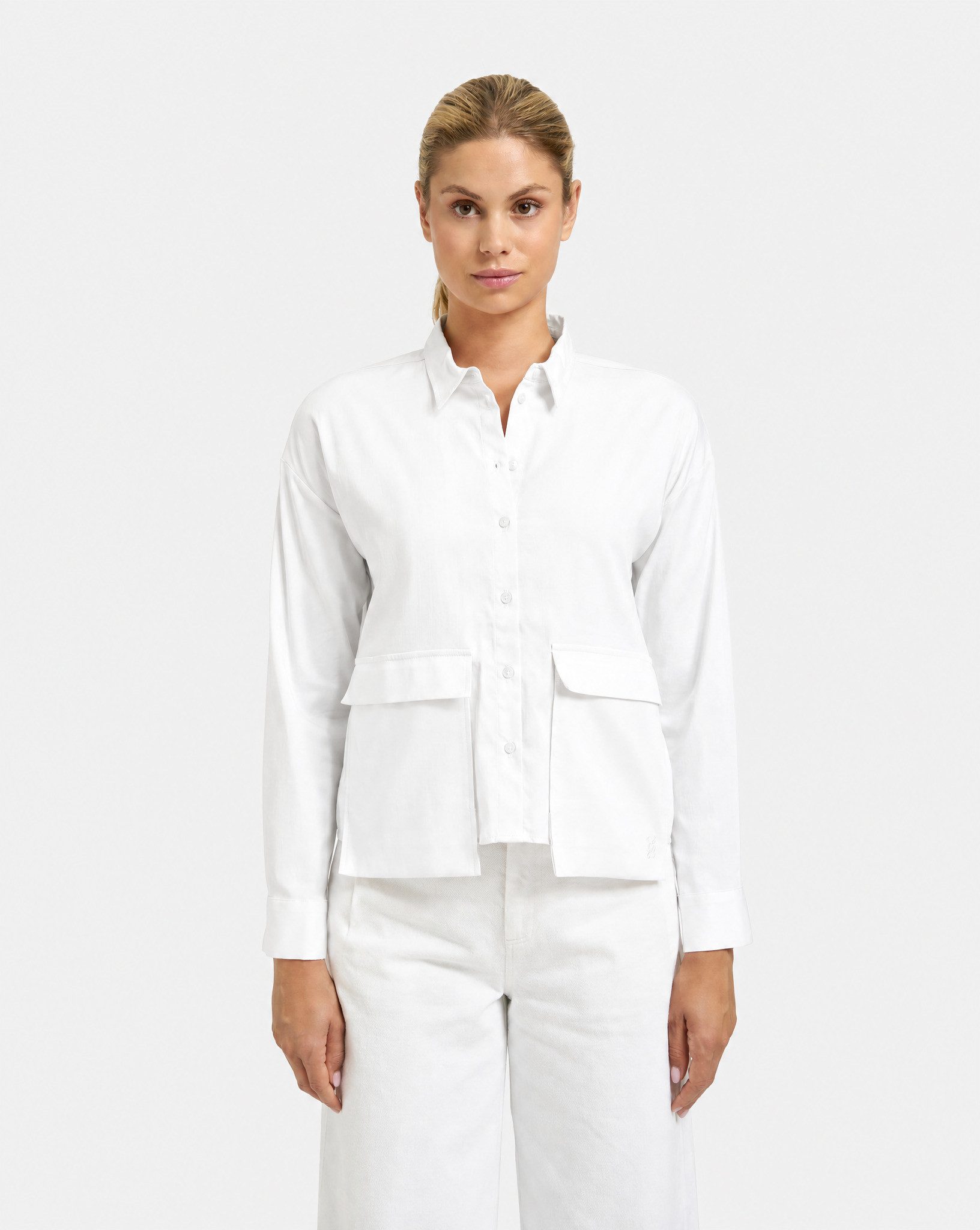 Smith & Soul Kurzarmbluse mit Baumwolle