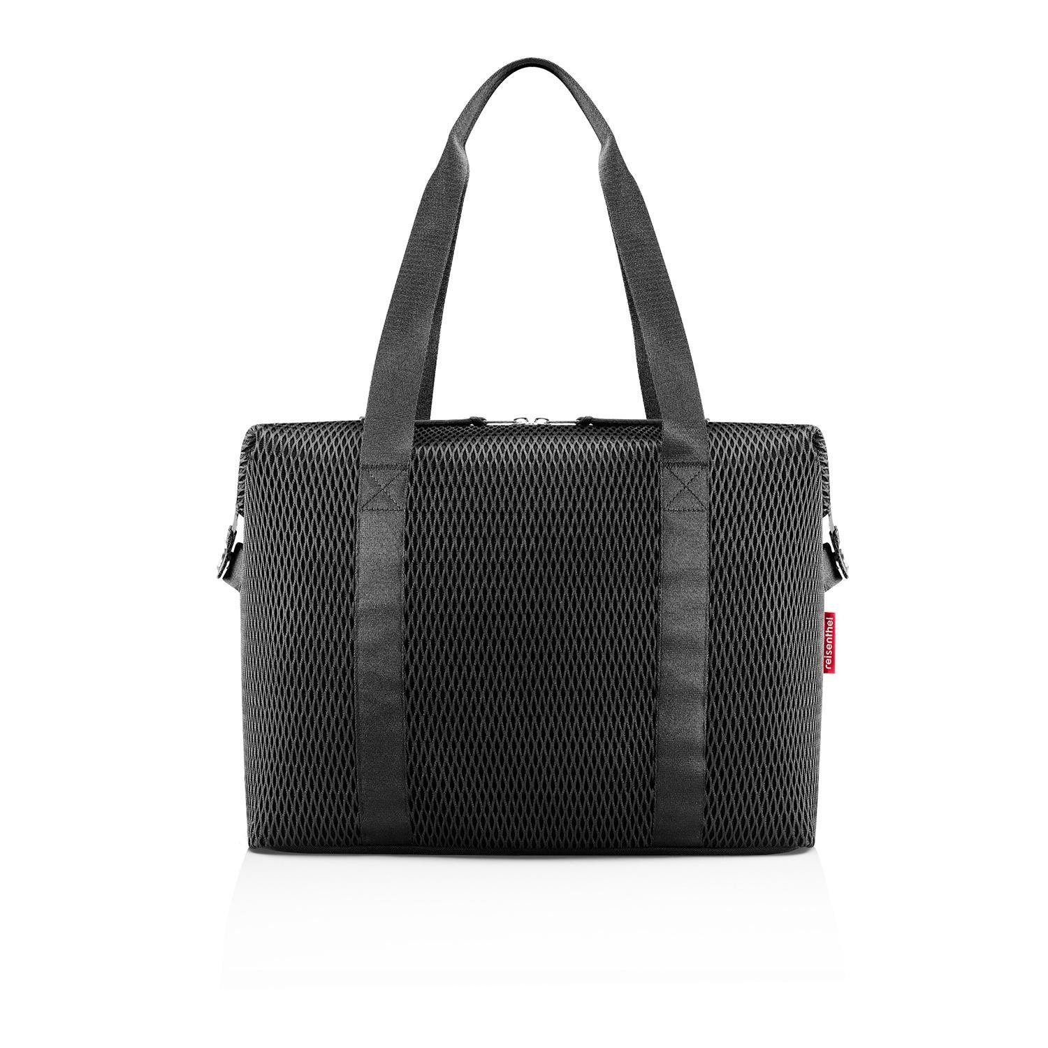 REISENTHEL® Reisetasche EXTRALITE WEEKENDER L, 28 Liter, Schwarz, Mesh, Polyester, Wasserabweisend, B 40 x H 28 x T 20 cm