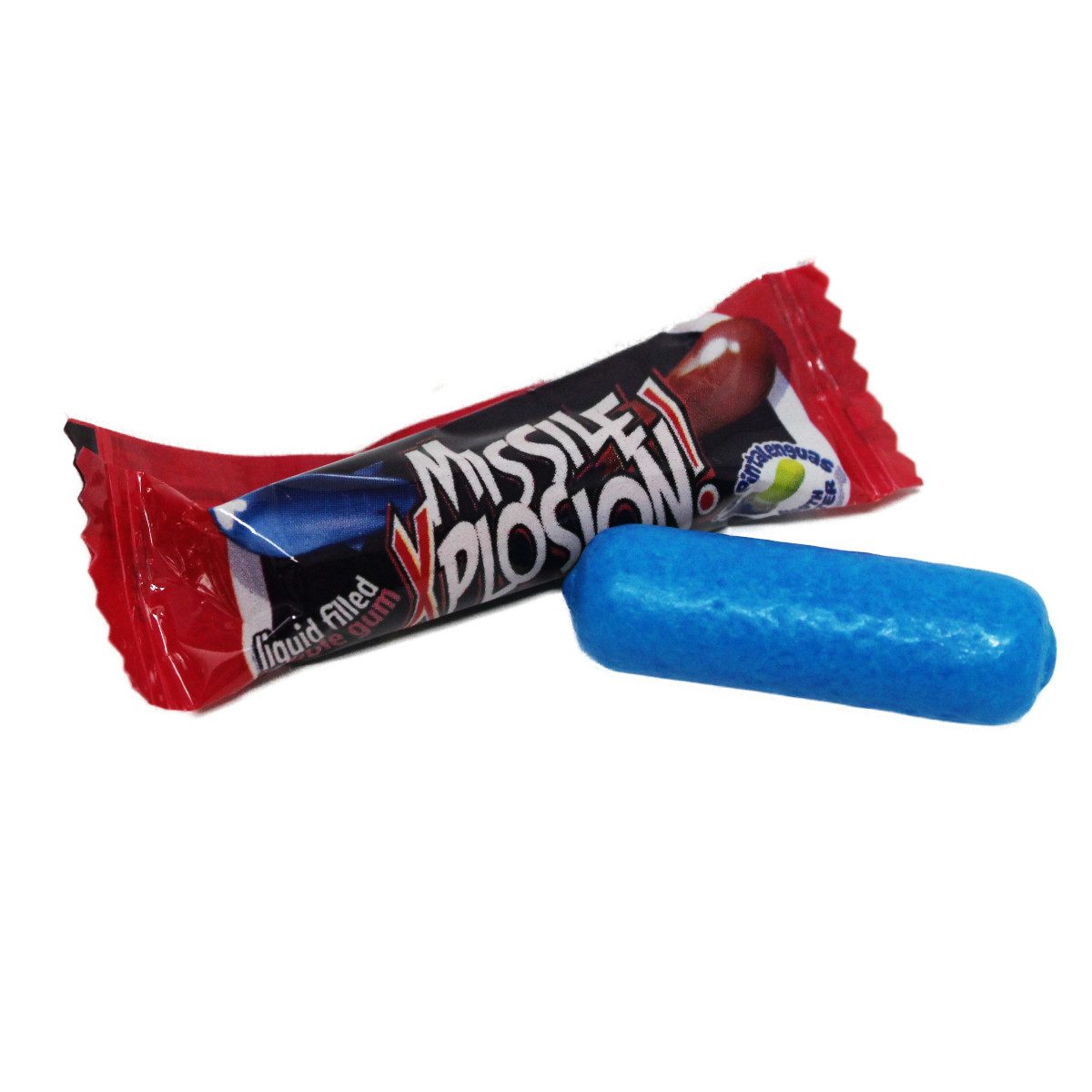 Fini Süßigkeit, Boom Missile Explosion Bubble Gum mit Liquid Candy und Gum Display
