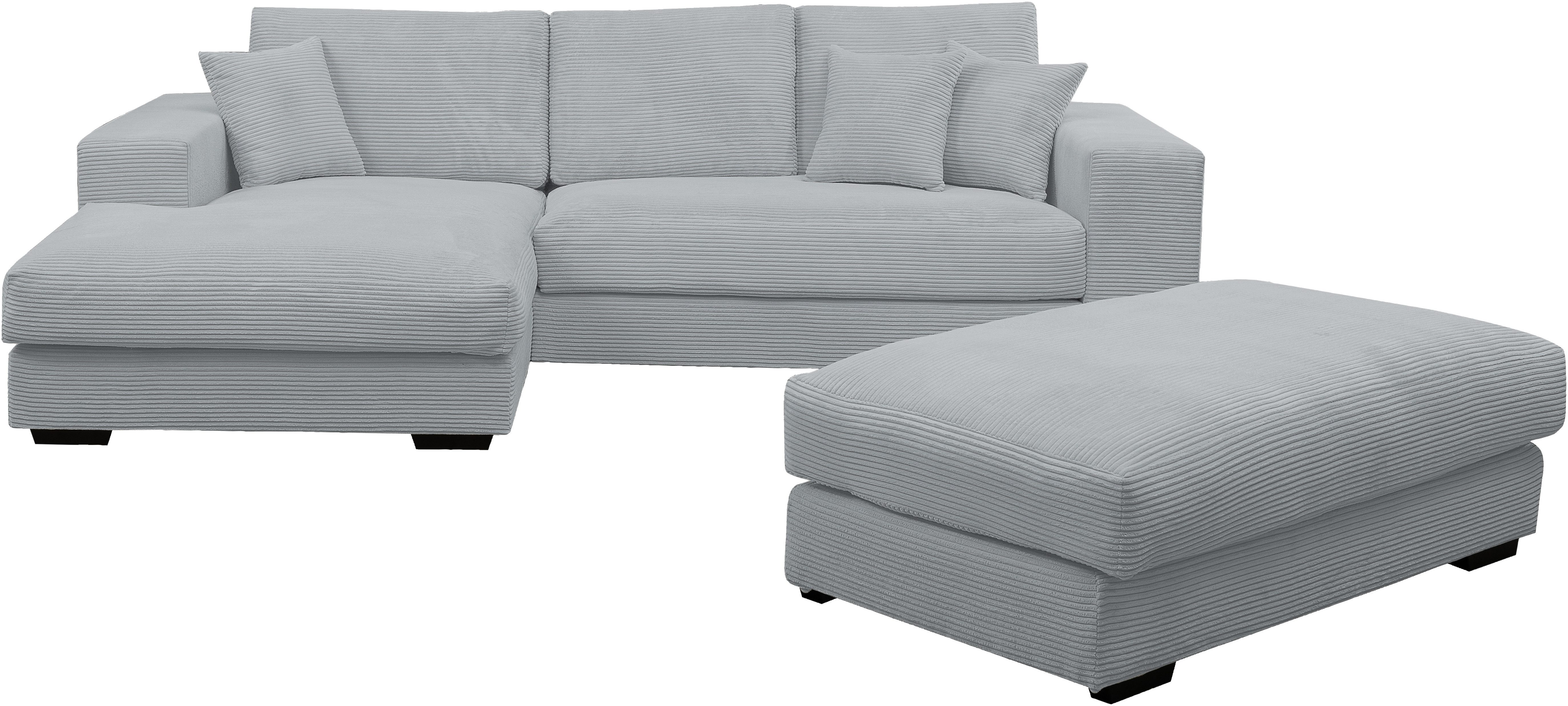 WERK2 Polstergarnitur Eden L-Form + Hocker, günstig online kaufen