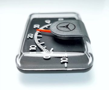 Mercedes Benz Raumthermometer Original Bimetall Reliefskala Auto Innen Thermometer 679970.51 aus 1982