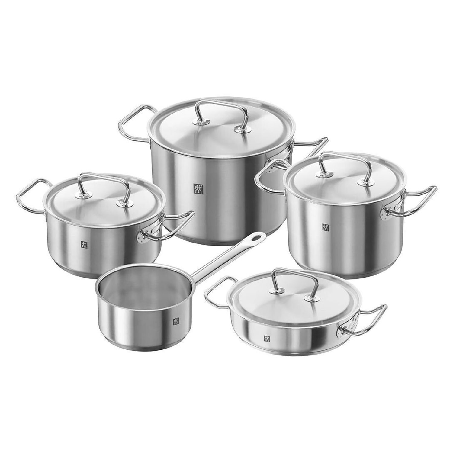 Zwilling Topf-Set Topf Set Twin Classic 5 tlg, Edelstahl (5-tlg)