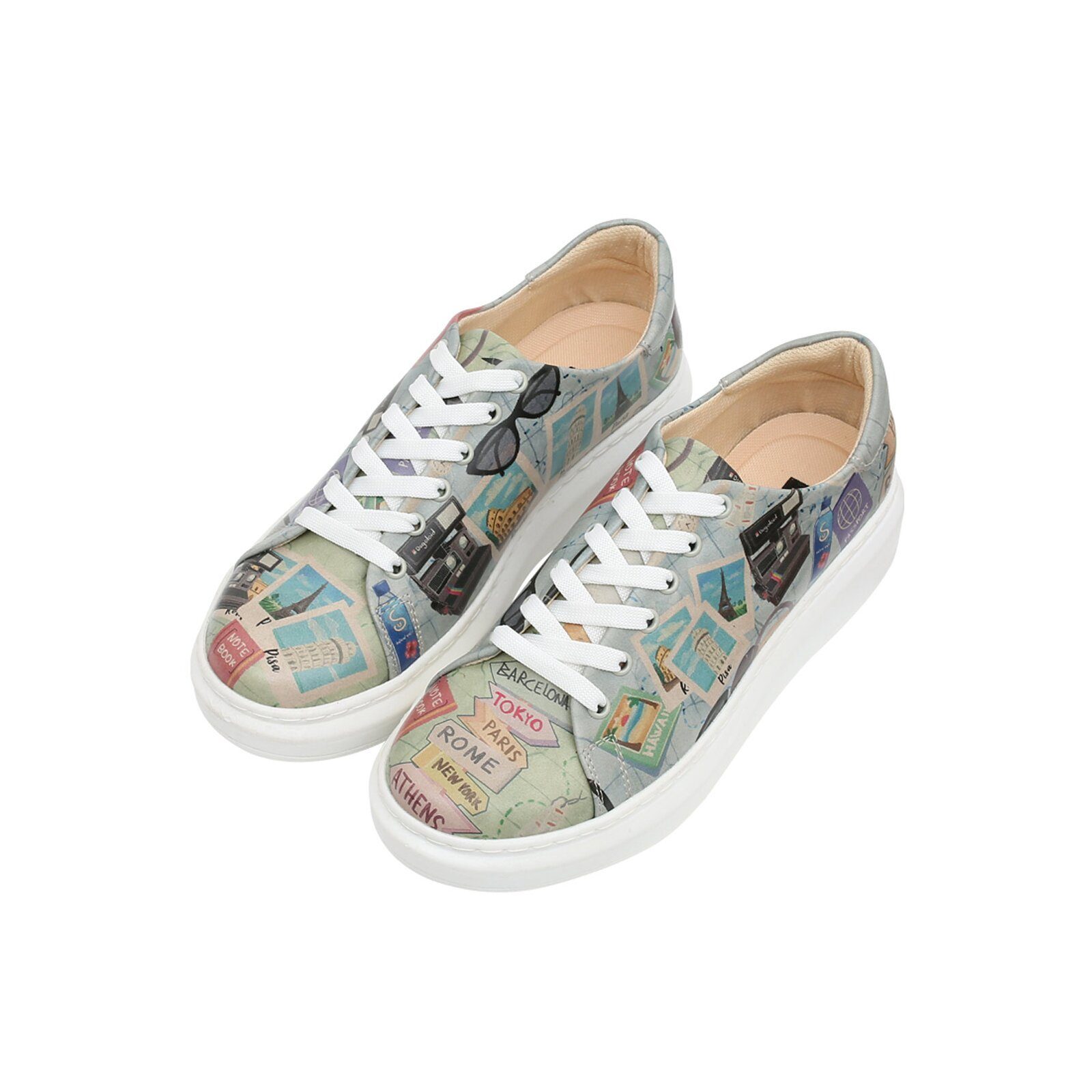 Myra Ready To Travel Damen Sneaker / Female Plateausneaker