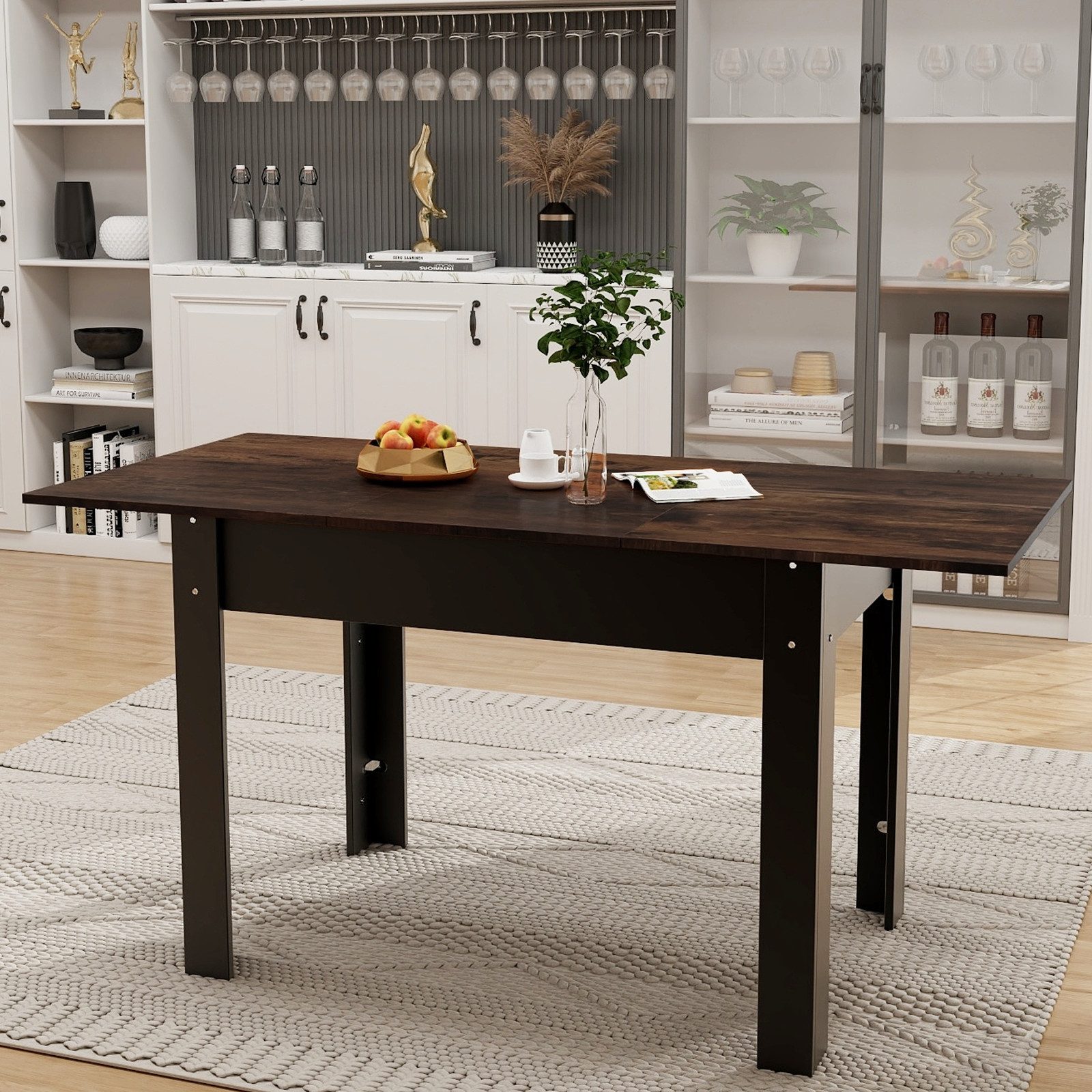 Puluomis Esstisch Esszimmertisch Ausziehbarer Tisch 150 günstig online kaufen