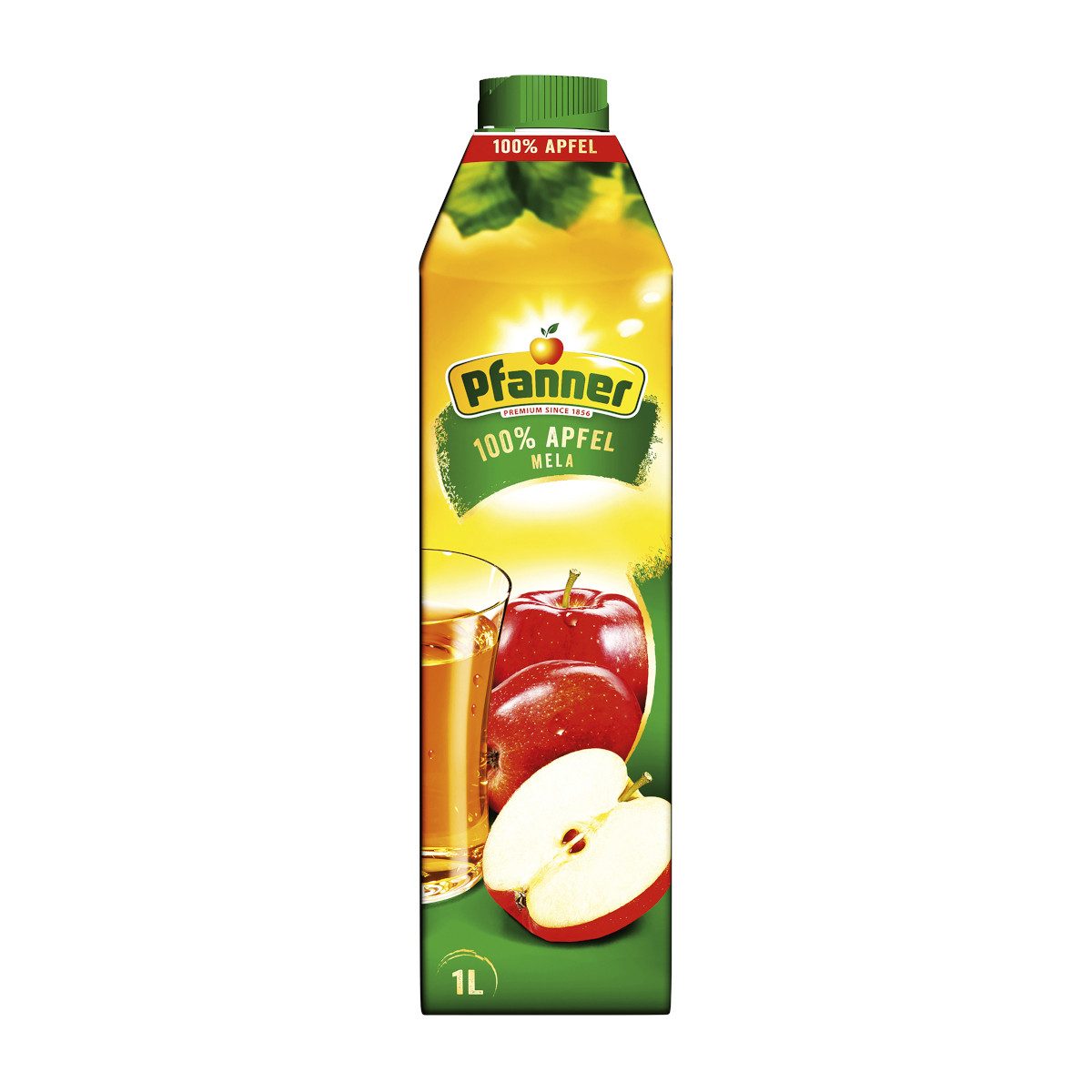 Pfanner Tee, Pfanner Apfelsaft 100 Prozent aus Apfelsaftkonzentrat Packung 1000ml