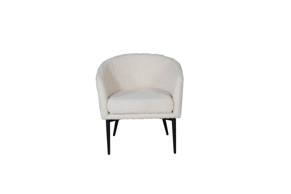Luxusbetten24 Sessel Comfy, mit Teddyfell