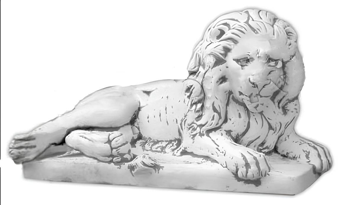 JVmoebel Skulptur Löwe Liegend Statue Figur Garten Dekoration Skulptur 633 Sofort (1 St., Skulptur), Made in Europa