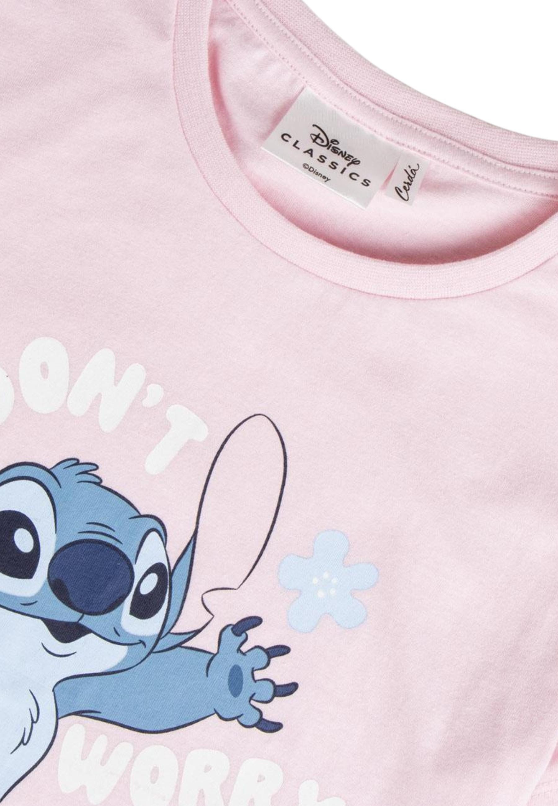 Disney Schlafanzug Stitch Schlafanzug kurz (Set)