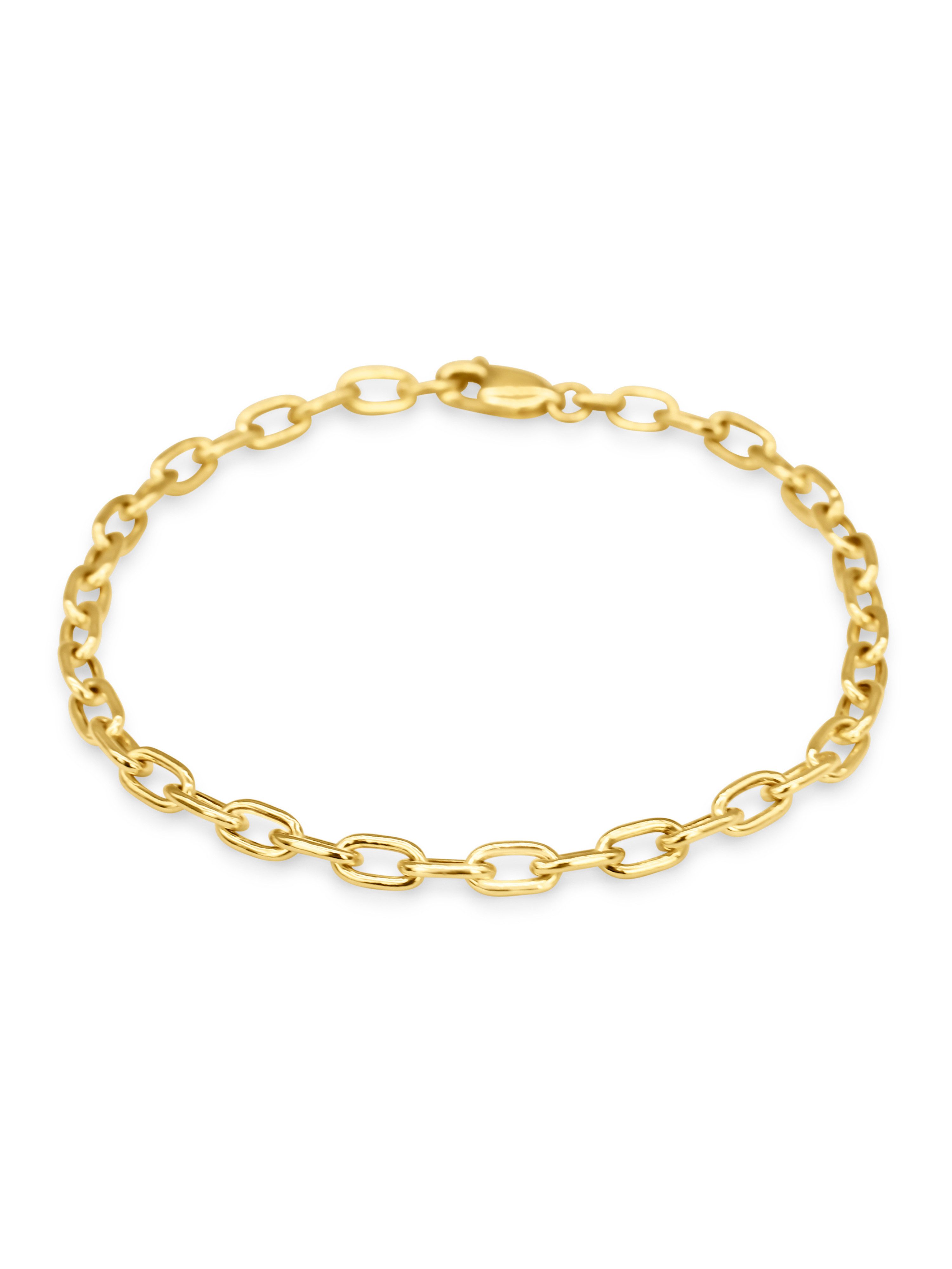 Antares Gold Goldarmband 14-karätige, 585 er Gold Schmuck, 18 cm, Tina-K günstig online kaufen