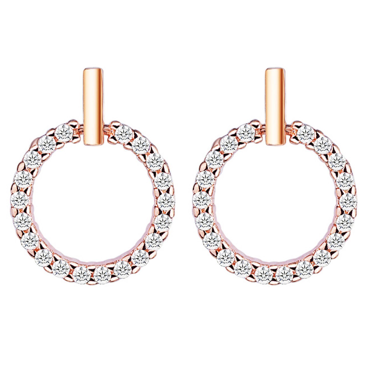 LÖB Paar Ohrstecker 18K Roségold vergoldet günstig online kaufen
