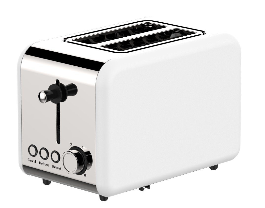 Toaster Retro 2-ScheibenToaster Toastautomat 850 Watt