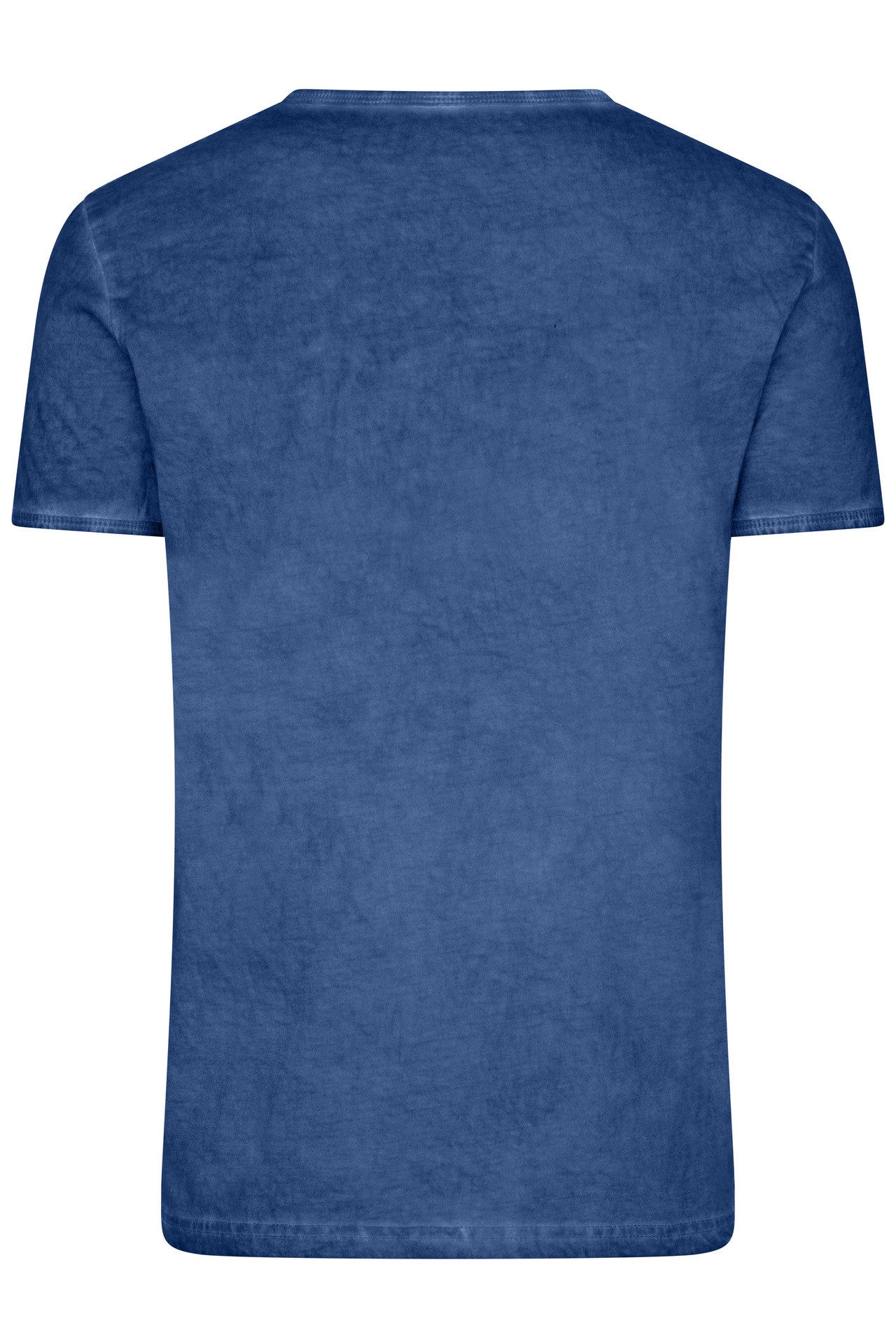 James & Nicholson T-Shirt Doppelpack Figurbetontes Herren T-Shirt mit Spray Print JN976 (Doppelpack, 2er-Pack) Trendiges T-Shirt mit V-Ausschnitt – Bild 3 von 5
